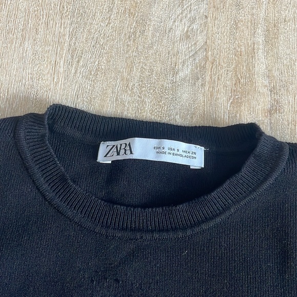 Zara Ribbed Knit Sweater - Picture 3 of 10